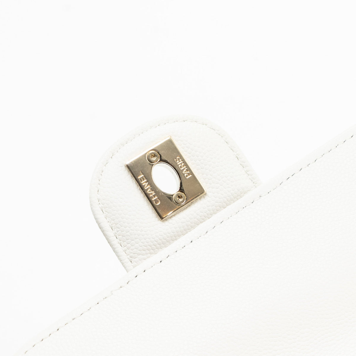 22S MINI BACKPACK GRAINED CALFSKIN WHITE LGHW(MICROCHIP)